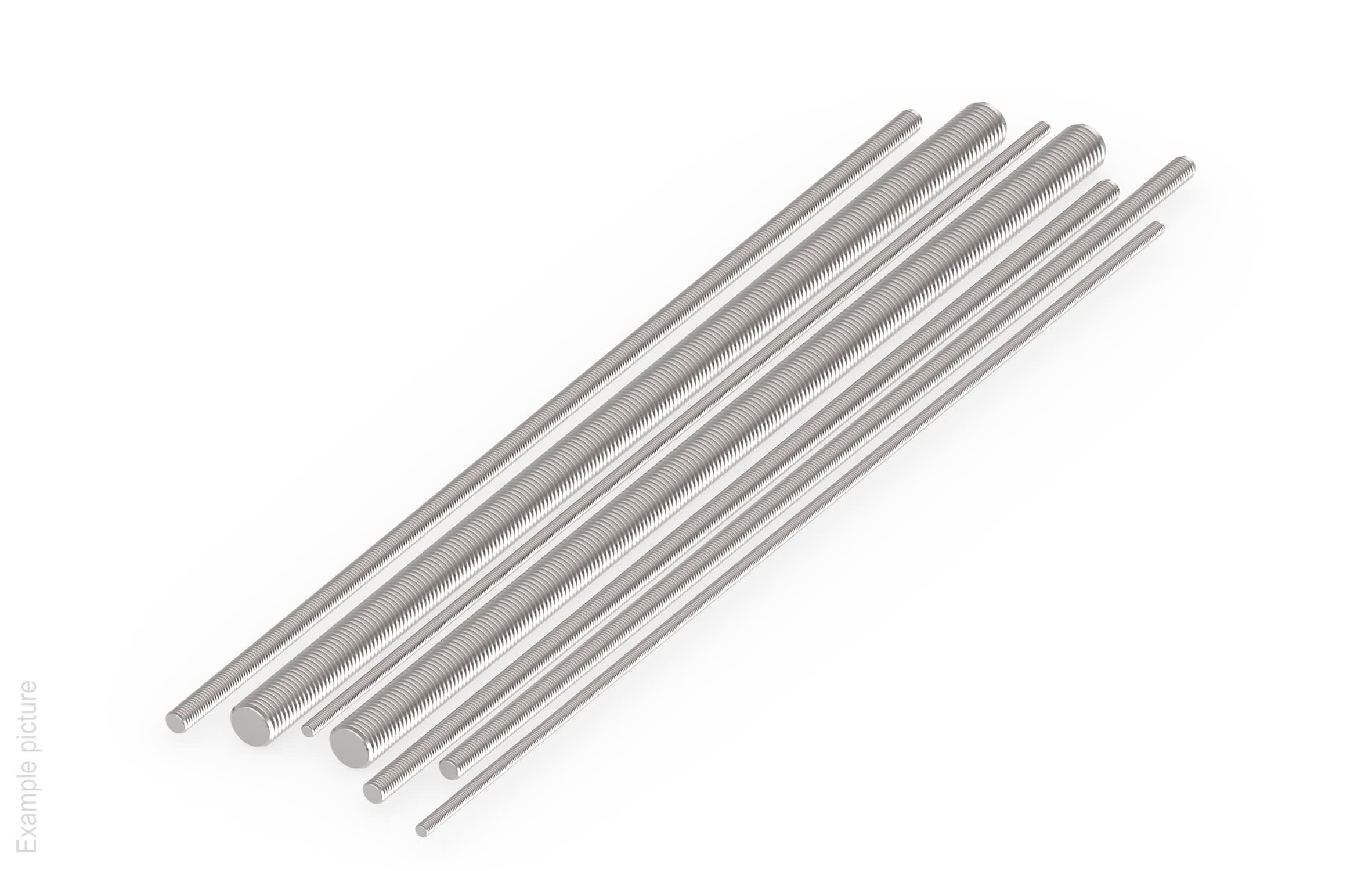 FEMI-CZ SPA - FCZD0I30S08X10J BARRA FILETTATA M8 L=1M AISI 304 I