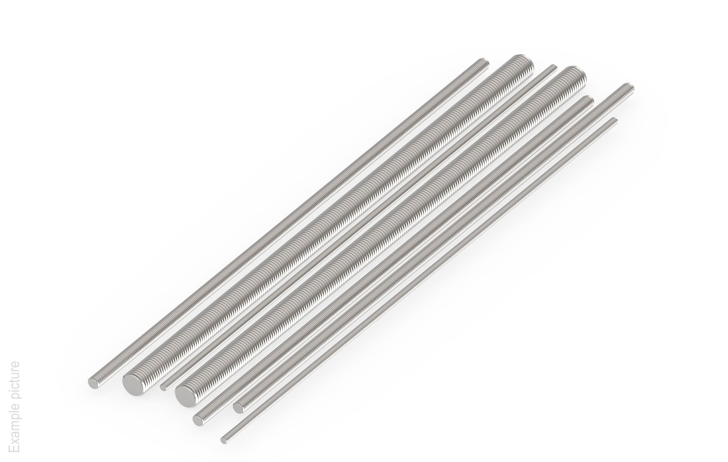 FEMI-CZ SPA - FCZD0I30S08X10J BARRA FILETTATA M8 L=1M AISI 304 I