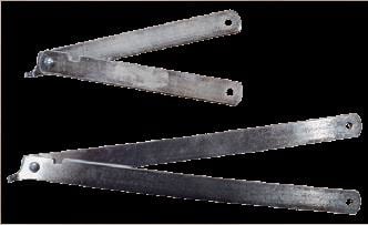 FACAL SRL - FAFFE-098 COMPASSO MM.400 FORO D.5 ZIN.BIANCO - SG