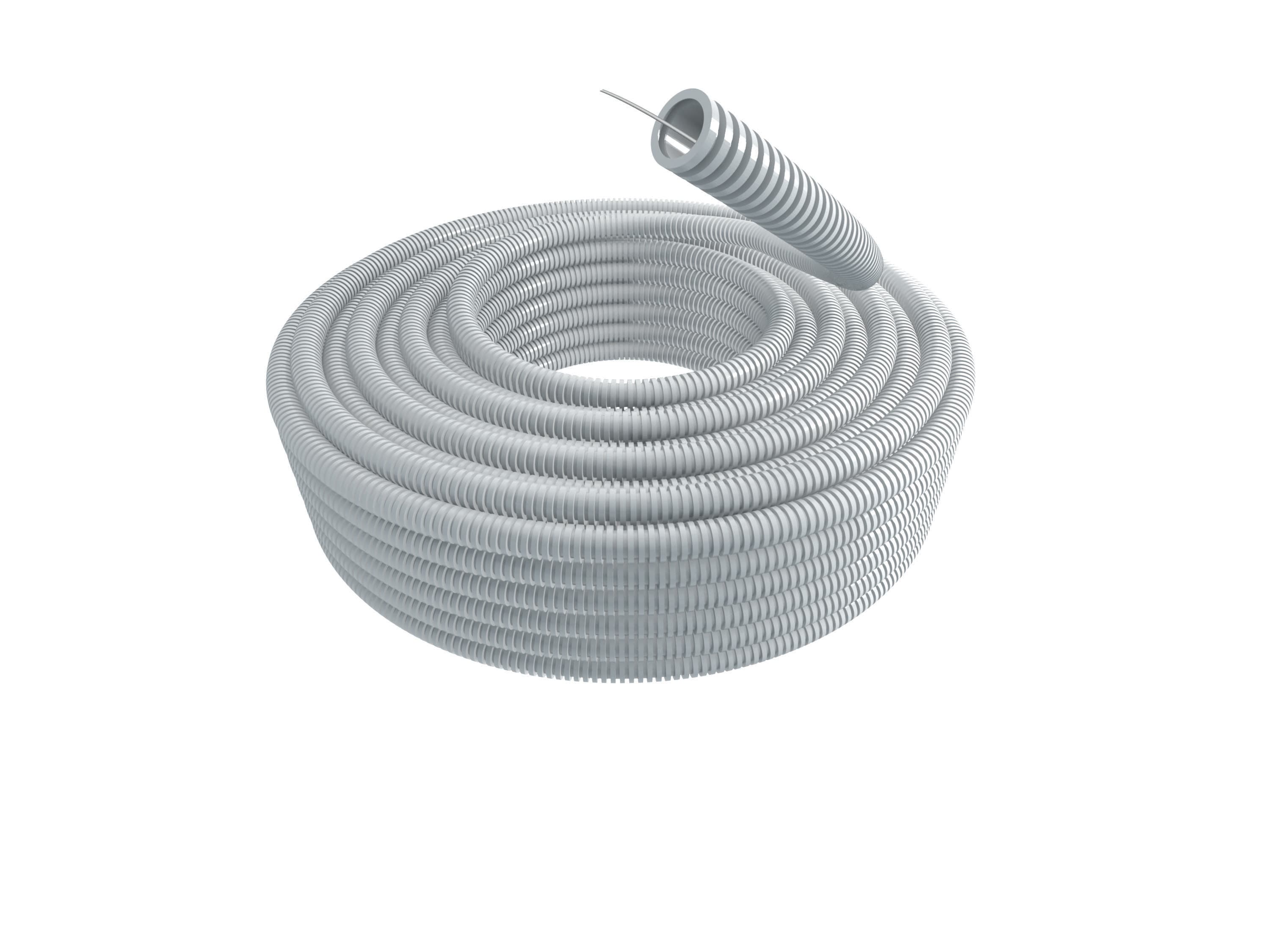 V. ANTONIOLI SRL - ANTFEPBCT25 TUBO CORRUGATO 3321 BIANCO D.25 TIRAFILO