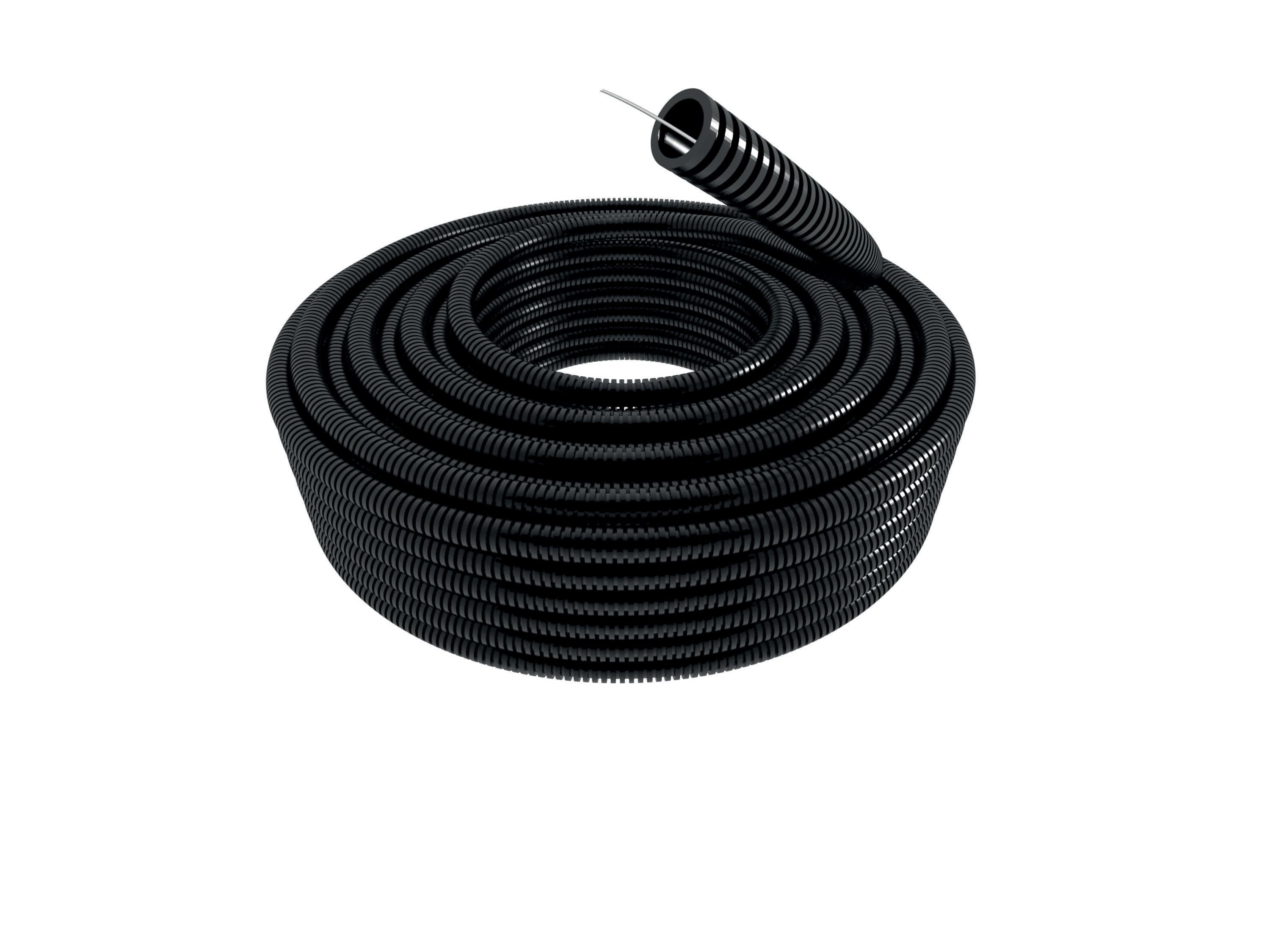V. ANTONIOLI SRL - ANTFEPCT16/25 TUBO CORRUGATO 3321 NERO D.16 - 25m C/TI