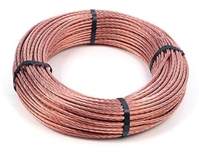 CAVO IN MATASSA - FF5CORRIG35M CORDA RAME NUDO 1X35 IN MATASSA 100MT.