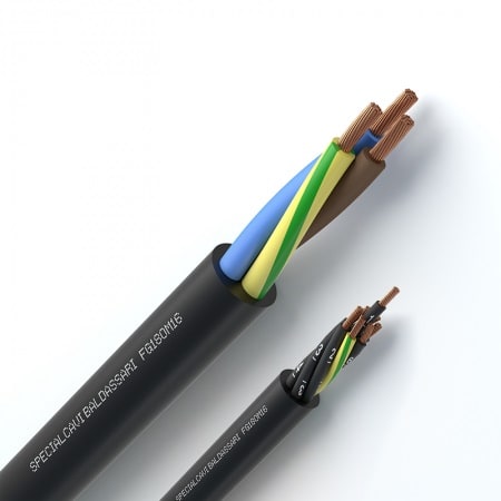 CAVO IN BOBINA - FF2FG18OM163G4 FG18OM16 3G4 NERO B2CA S1A, D1, A1 BOB