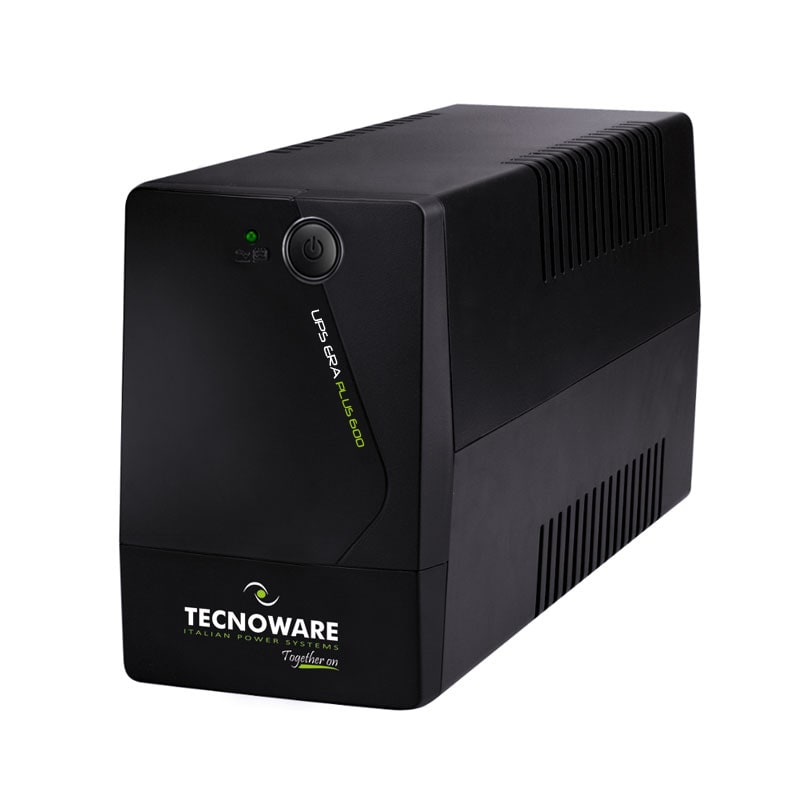 TECNOWARE SRL - TCWFGCERAPL602SCH UPS ERA PLUS 600 SCHUKO TOGETHER ON