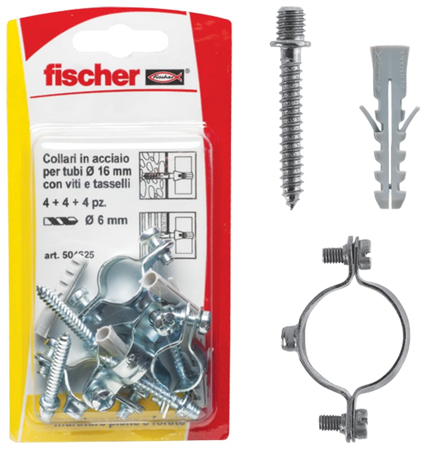 FISCHER ITALIA - FIS00504629 COLLARI D24 K fissatubi/vite/t