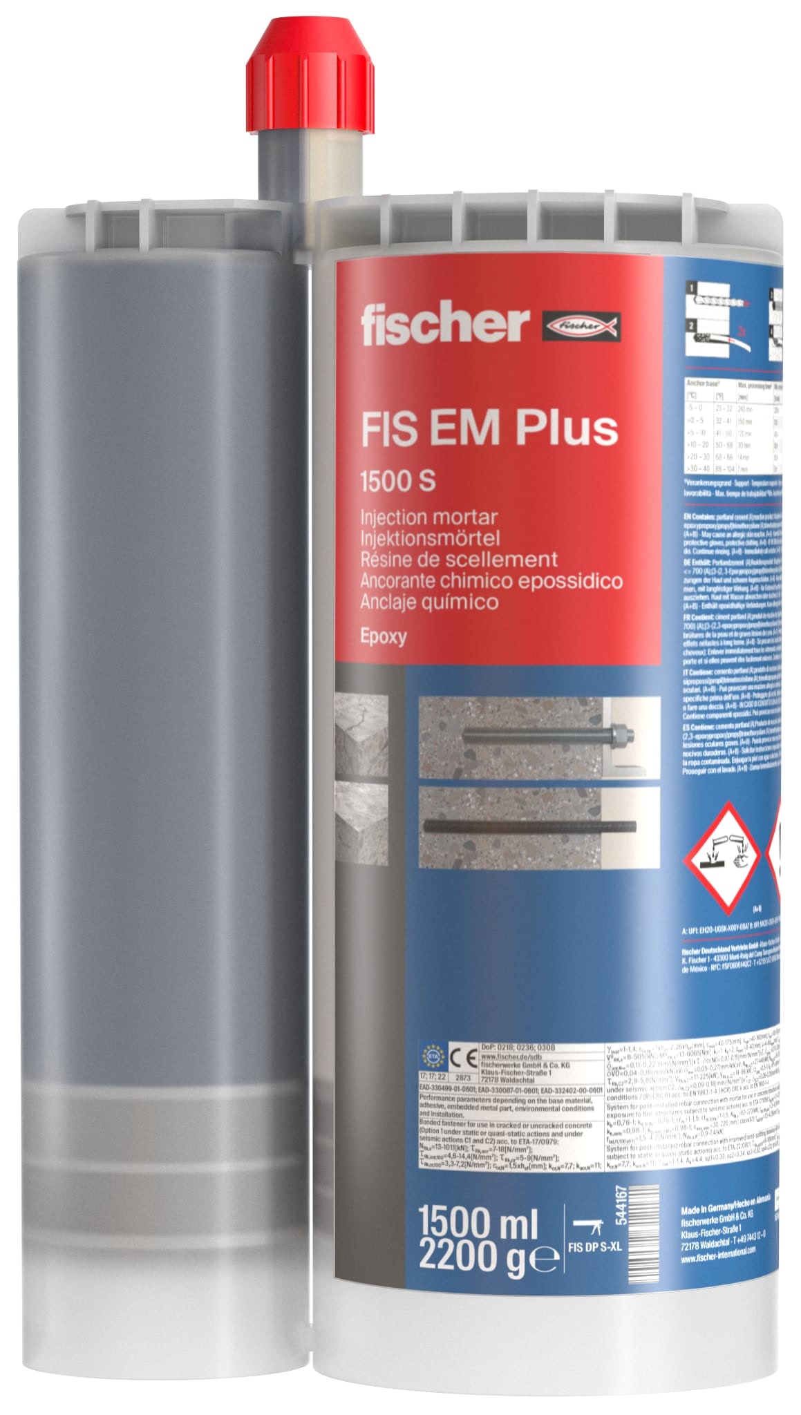 FISCHER ITALIA - FIS00544167 FIS EM PLUS 1500 S