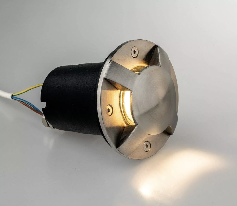 F.A.N. EUROPE LIGHTI - FHLI-HUMMER-R4 CARRAB. LED HUMMER ACCIAIO 4SIDE 1XGU10