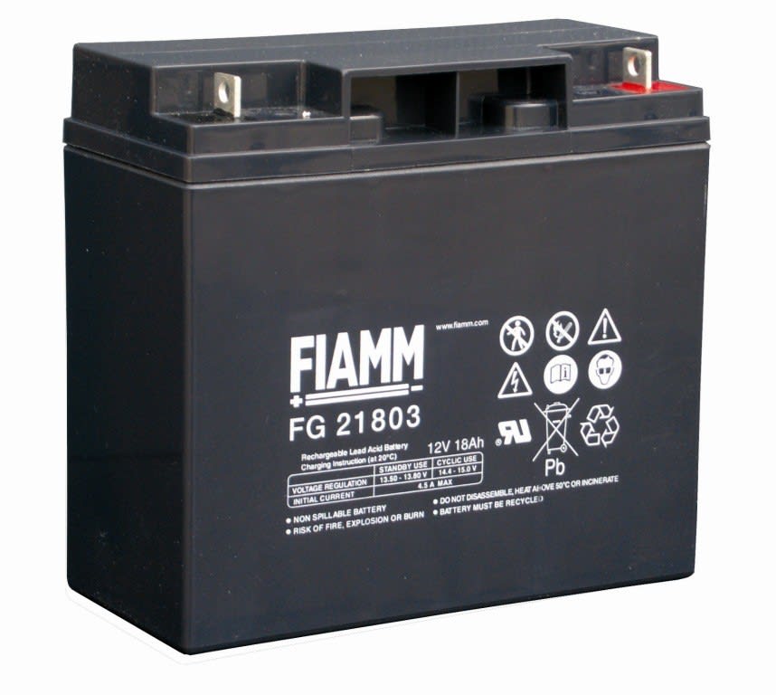 FIAMM ENERGY TECH. - FI1FG21803 BATTERIE STANDARD 12V 18AH