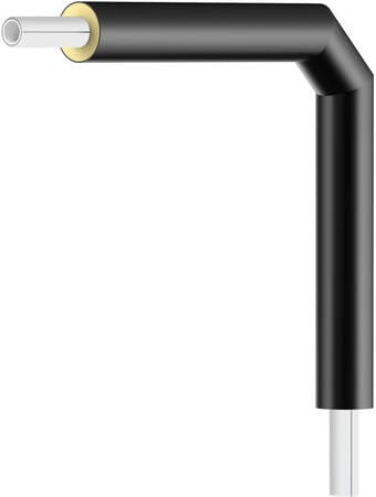 AQUATECNIK SPA - AQK63132UPLC GOMITO 90° ISO FIBER-COND LUNGO -SDR 11