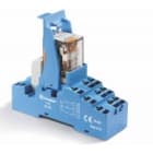 FINDER SPA - FIN94P4SMA ZOCCOLO MORSETTI PUSH-IN 4P S.55