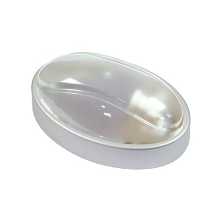FANTON SPA - FME62742-A PLAF.MAXI OVALE IP65-100W-E27+ANELLO AM