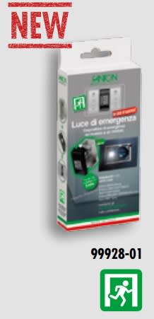 FANTON SPA - FME99928-01 KIT LAMP.EMERG.LED KEYSTONE+ADATTATORI