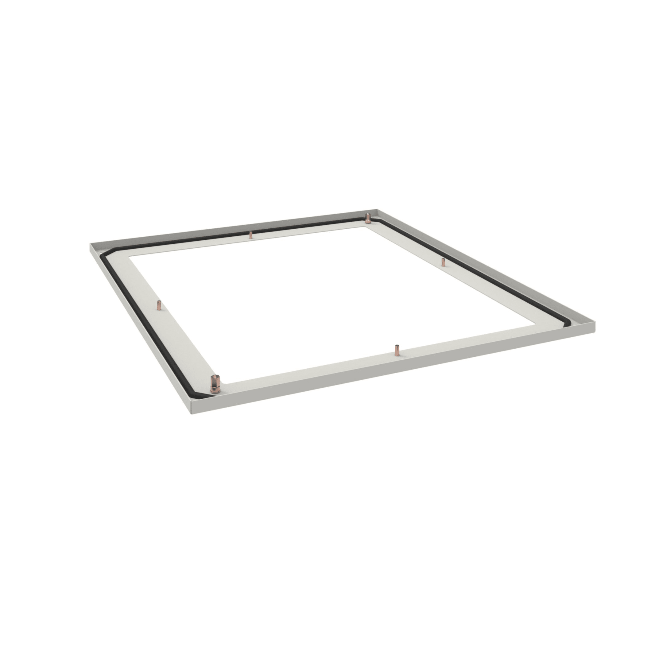 HAGER - HAGFN7080CEW PIASTRA PASSACAVI APERTA Q.EVO 700X800