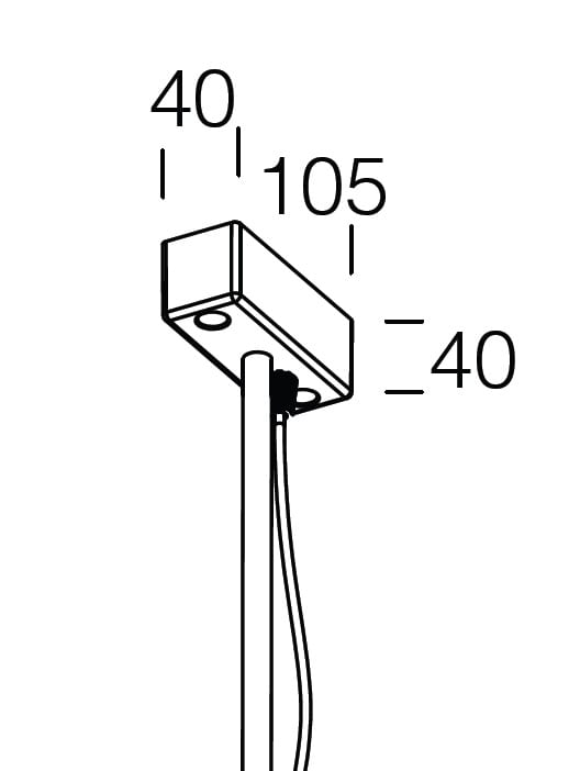 FOSNOVA - FOS2200317500 SOSP.ELETTR.TIGES 3175 ARGENTO
