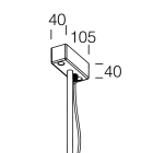 FOSNOVA - FOS2200317500 SOSP.ELETTR.TIGES 3175 ARGENTO