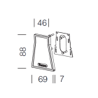 FOSNOVA - FOS2202581200 TESTAT.CHIUS SINTESI 258 BIANCO