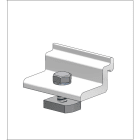 ALUSISTEMI - ALUFTM0161 MORSETTO FERMALONGHERONE HP IN ALLUMINIO
