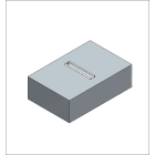 ALUSISTEMI - ALUFTM2852 SUPPORTOZAVORRA(INCALCESTRUZZO)-PERMO