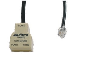 FITRE - FTR7148870 SDOPPIATORE 2RJ9 X CUFFIE FITRE/PLTX