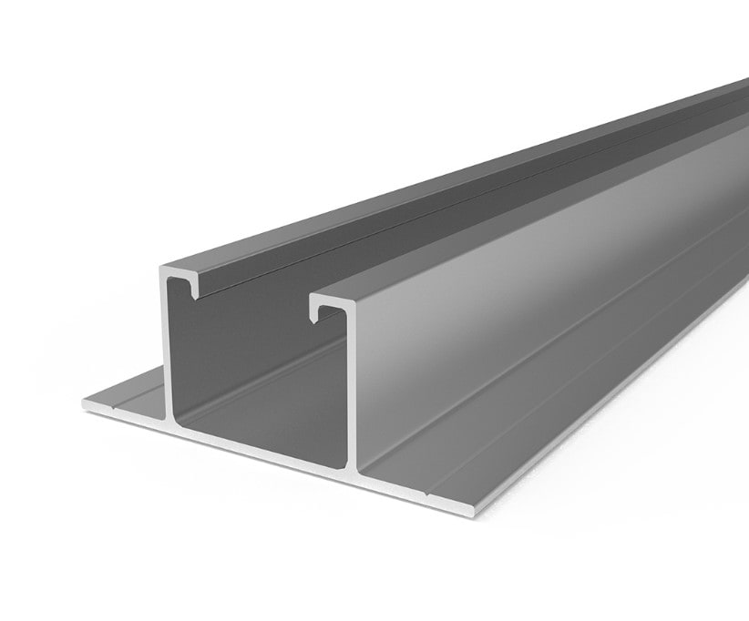 TEKNOMEGA SRL - TKGFVT7039 PROFILO ALU BASE LARGA X GRECATA L.3,6M