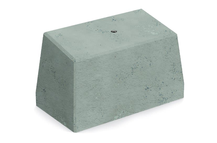 TEKNOMEGA SRL - TKGFVT9464 Zavorre in cemento con inclinazione 10°