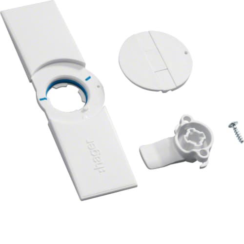 HAGER BOCCHIOTTI - HBZFZ598N Turschild mit Klappgriff, univers