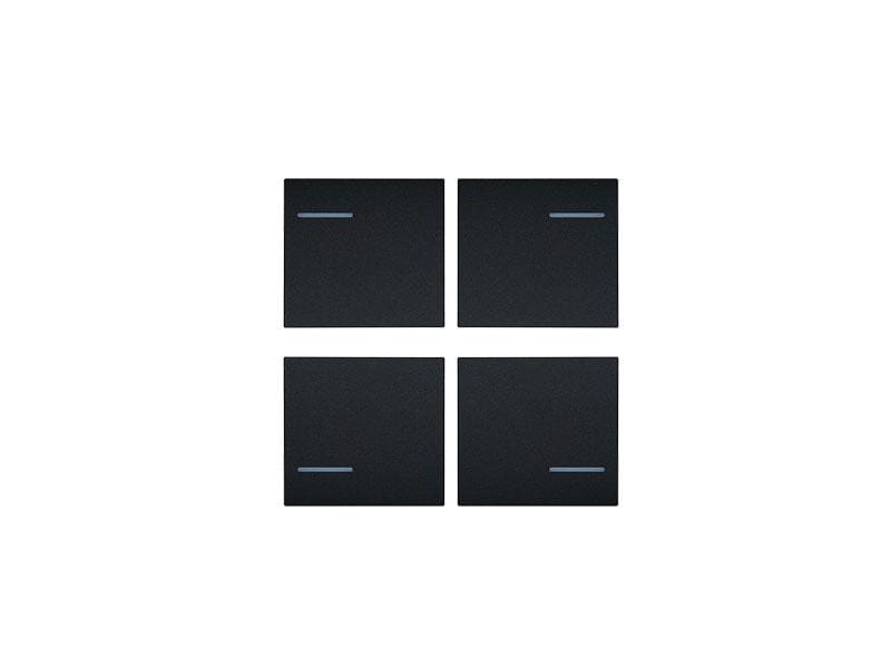EELECTRON SPA - EEXBK04FX-0720 KIT 4 TASTI FENIX NERO 0720-LINE