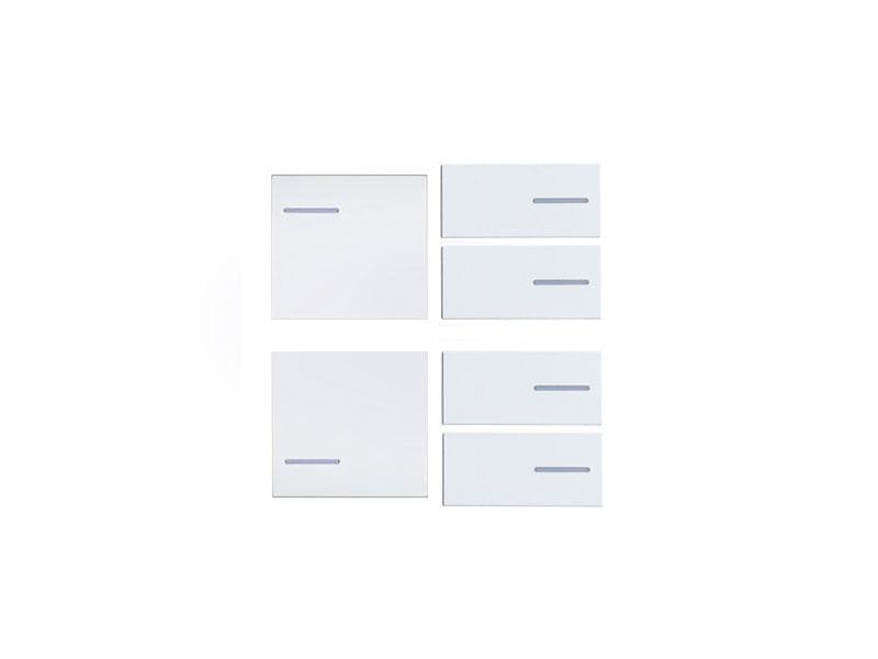 EELECTRON SPA - EEXBK24FX-0032 KIT 2SX+4DX TASTI FENIX BIANCO 0032-LINE
