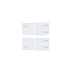 EELECTRON SPA - EEXBK24FX-0032 KIT 2SX+4DX TASTI FENIX BIANCO 0032-LINE