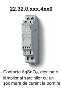 FINDER SPA - FIN223200124440 CONTATTORE 25A 2 CONTATTI 17.5MM