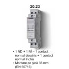 FINDER SPA - FIN202391250000 RELE AD IMPULSI 17.5MM 1NO+1NC 16A