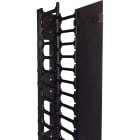 EXCEL - EXL542-921-BK Excel 47U Vert Plastic Finger Manag BK 1