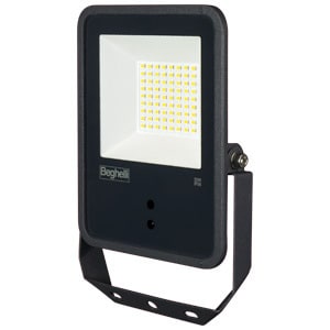 BEGHELLI - BEG86170 FL LED 50W NERO IP66 SENS 4K