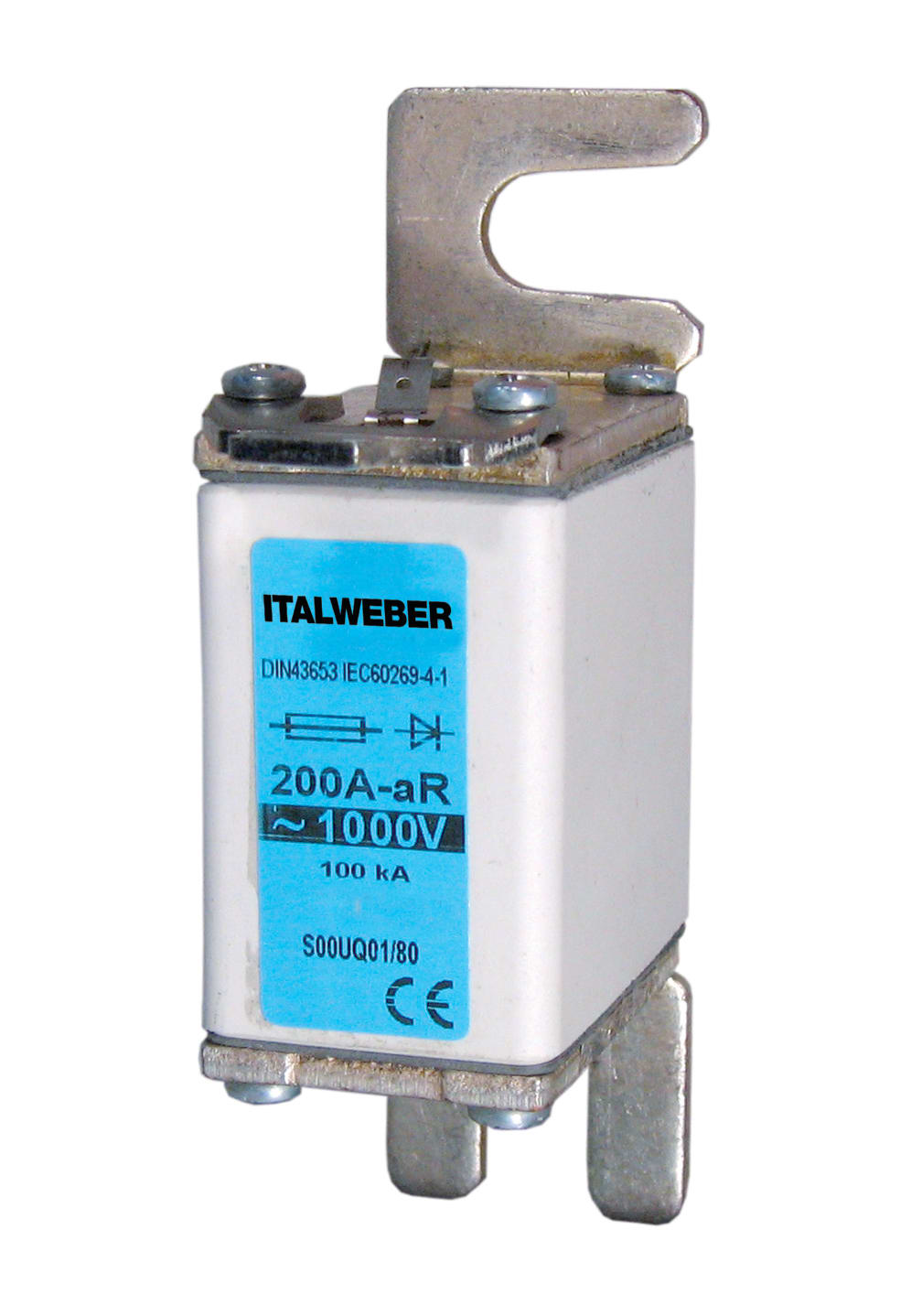 ITALWEBER SPA - ITW1720200M FUS NH00 E/80 AR 200A 1000V