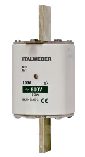 ITALWEBER SPA - ITW1635050 FUS NH-1 GG 50A 800V AC