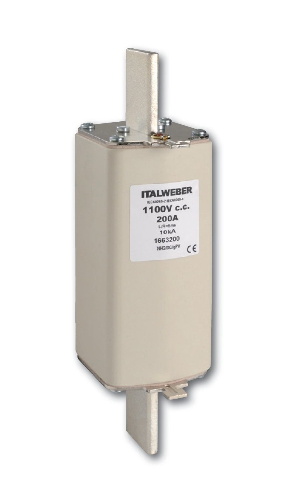 ITALWEBER SPA - ITW1664200 FUS NH2XL/CP GPV 200A 1100VD.C