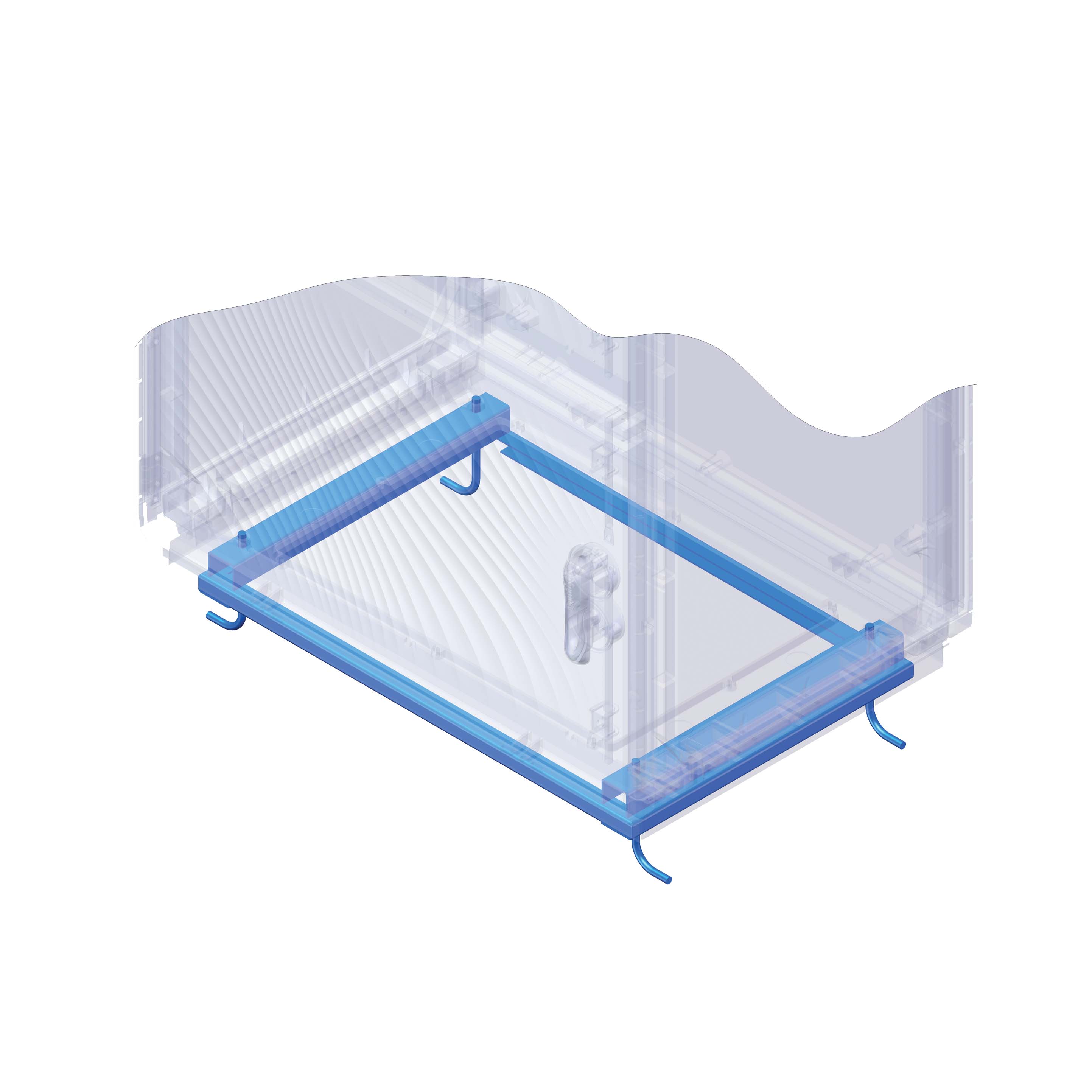 CONCHIGLIA - CON095771275 G12/8/PP PIASTRA DI FONDO IN PVC