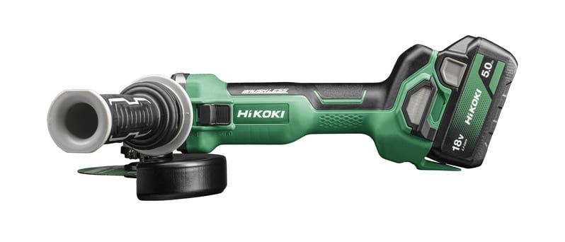 HIKOKI POWER TOOLS - HIAG1813DAWQZ SMER. ANGOLARE 18V, 125MM, 2X5.0AH