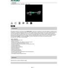 HIKOKI POWER TOOLS - HIAG1813DEW2Z SMER. ANGOLARE 18V, 125MM, CORPO