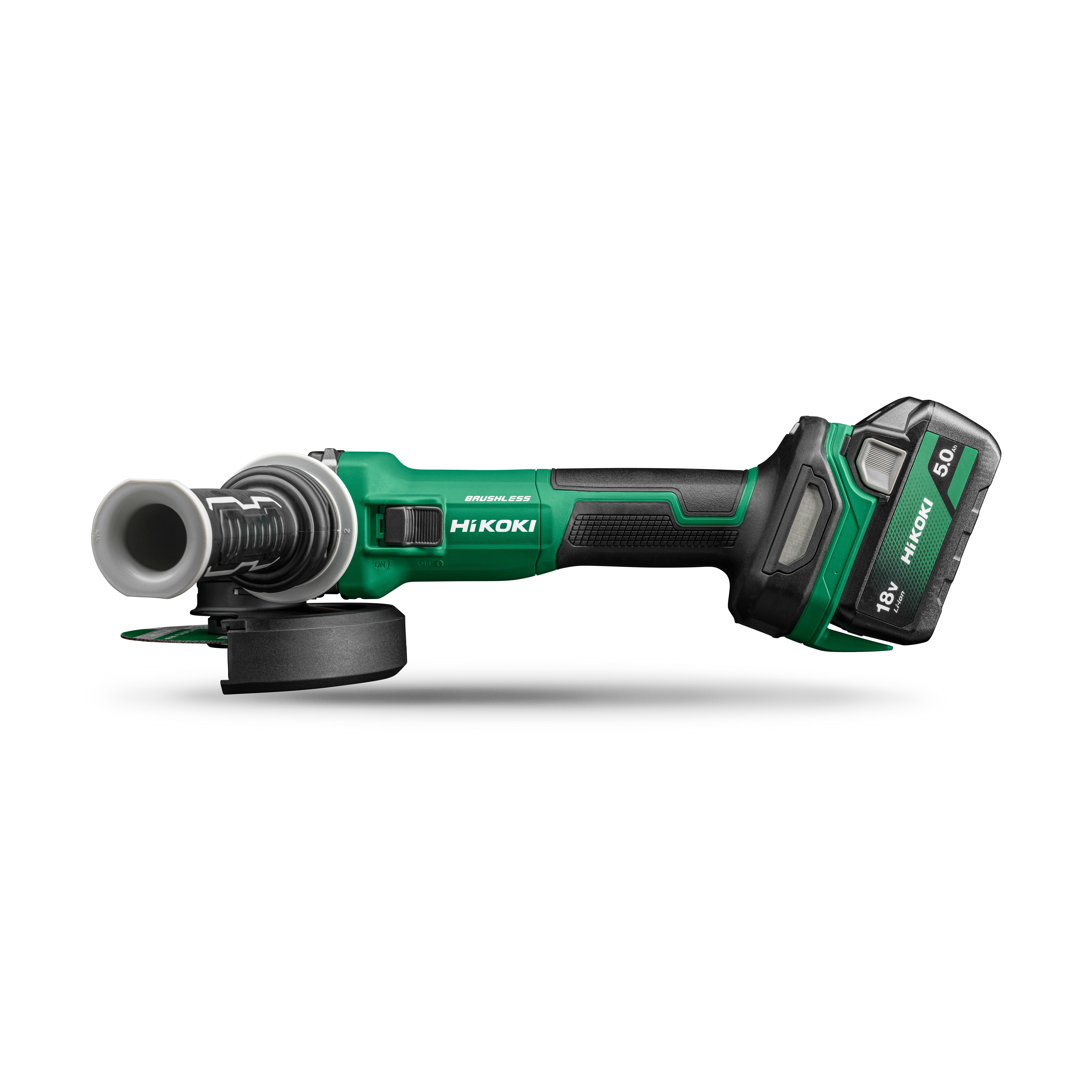 HIKOKI POWER TOOLS - HIAG1813DVEWQZ SMER. ANGOLARE 18V, 125MM, 2X5.0AH