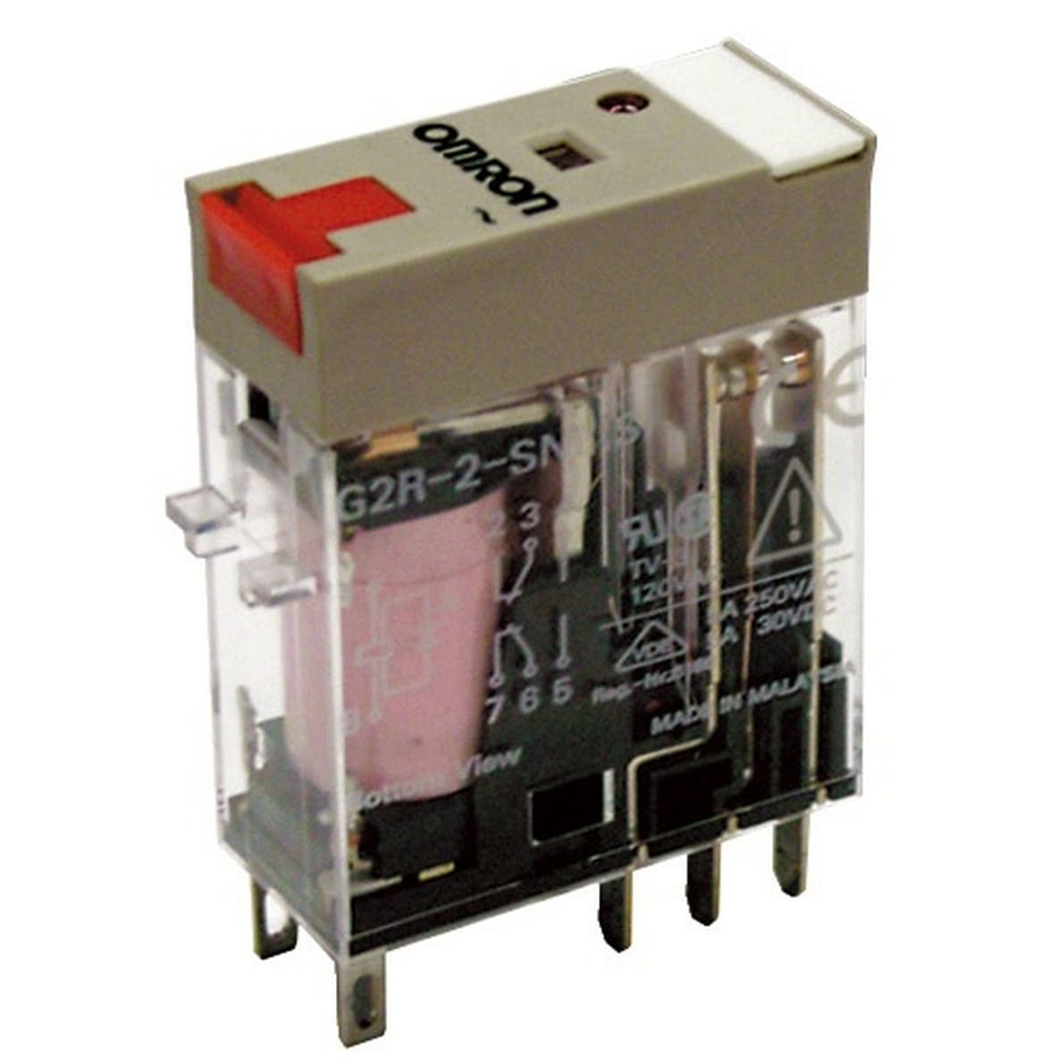 OMRON - OMRG2R2SNIAC12S RELE- VERTICALE 2 CONTATTI IN SCAMBIO 5