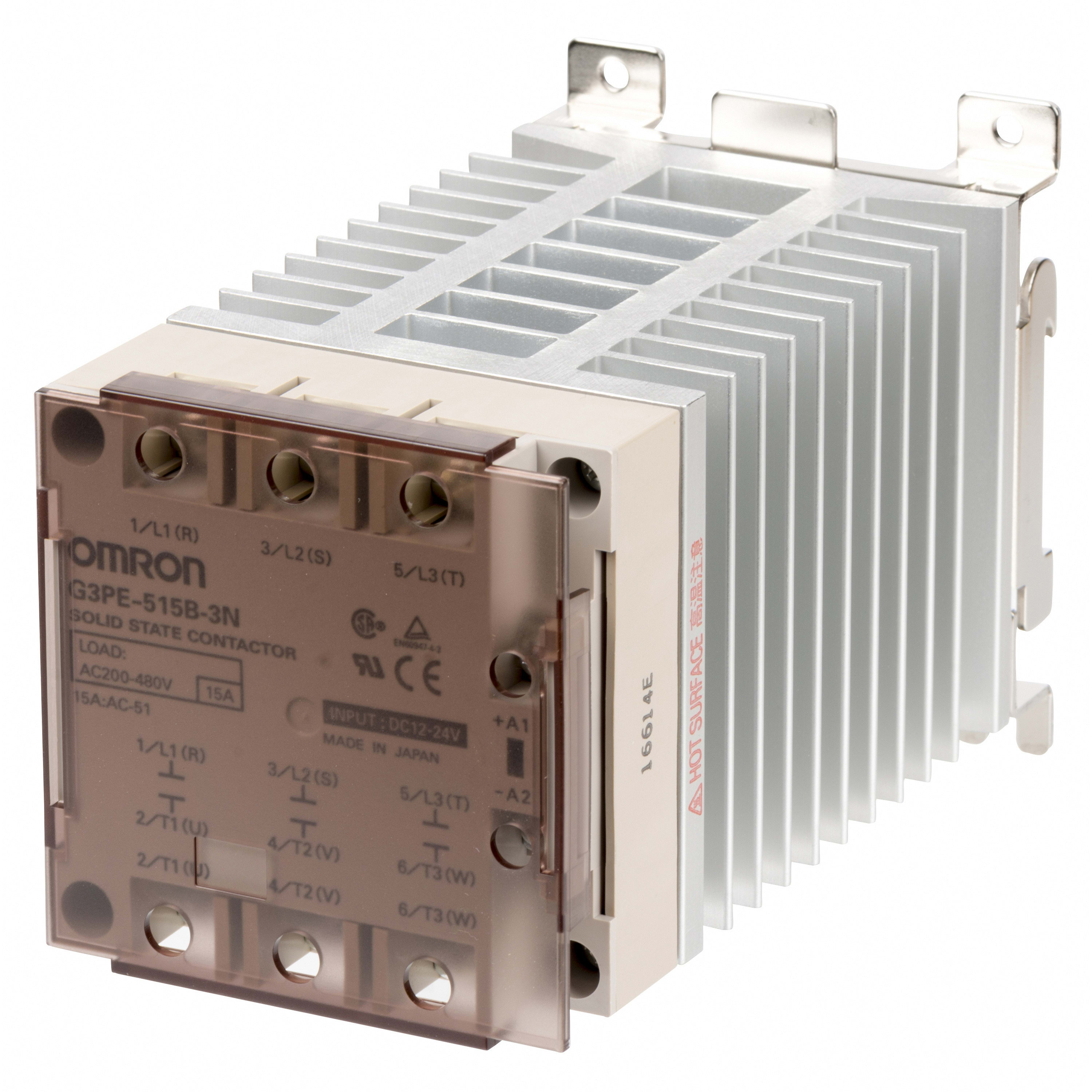 OMRON - OMRG3PE515B3HDC1224 RELE A STATO SOLIDO. 3 POLI. 15A. 264 V