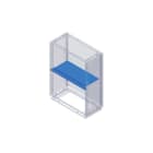 CONCHIGLIA - CON095774691 Acc. Serie GRAFI - Kit montanti + staffe, profondità 460 mm, altezza 1840 mm