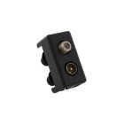 FAIT SRL - FIT5121301 G9N/FM - PRESA DOP FF + IECM COMP. GEWISS 9000 NERA