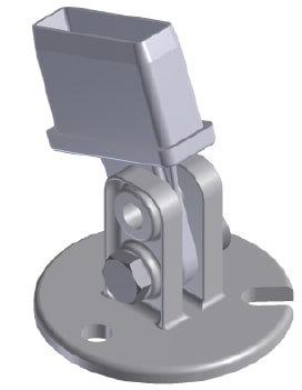 FACAL SRL - FAFGA-FLR PIASTRA C/INNESTO RETTANGOLARE IN FUSION