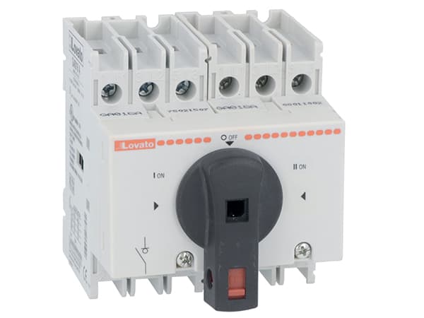 LOVATO - LOVGA063SAET6 COMMUTATORE 3P 63A