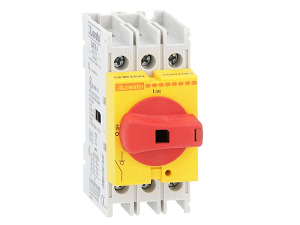 LOVATO - LOVGA025ARY SEZIONATORE 3P COMANDO DIR AC21A 25A GR