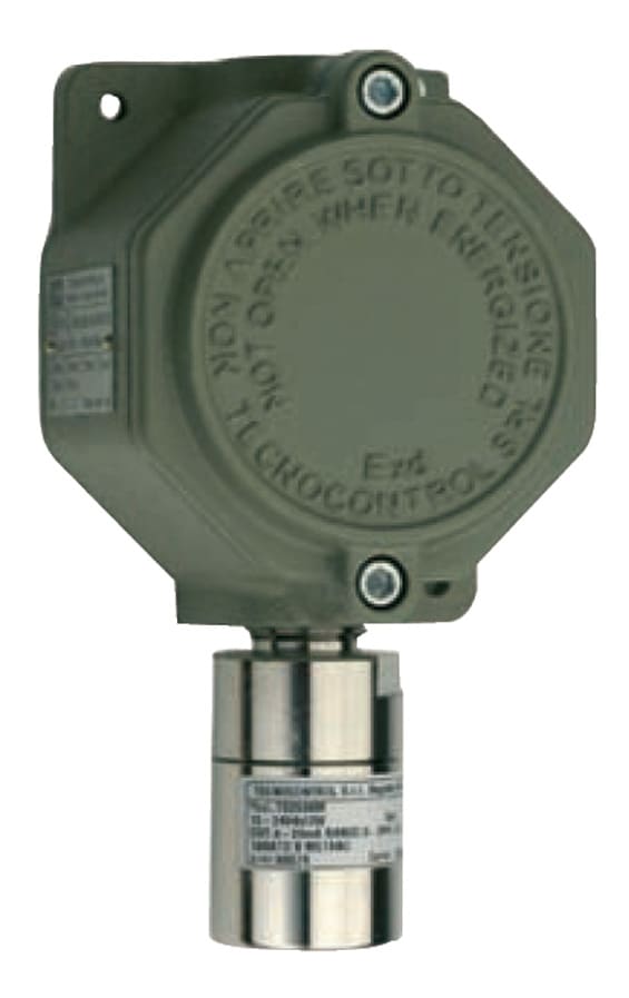 STS ELETTRONICA SRL - STSGA16CH-TC RILEVATORE GAS METANO A RELE ATEX CON CA