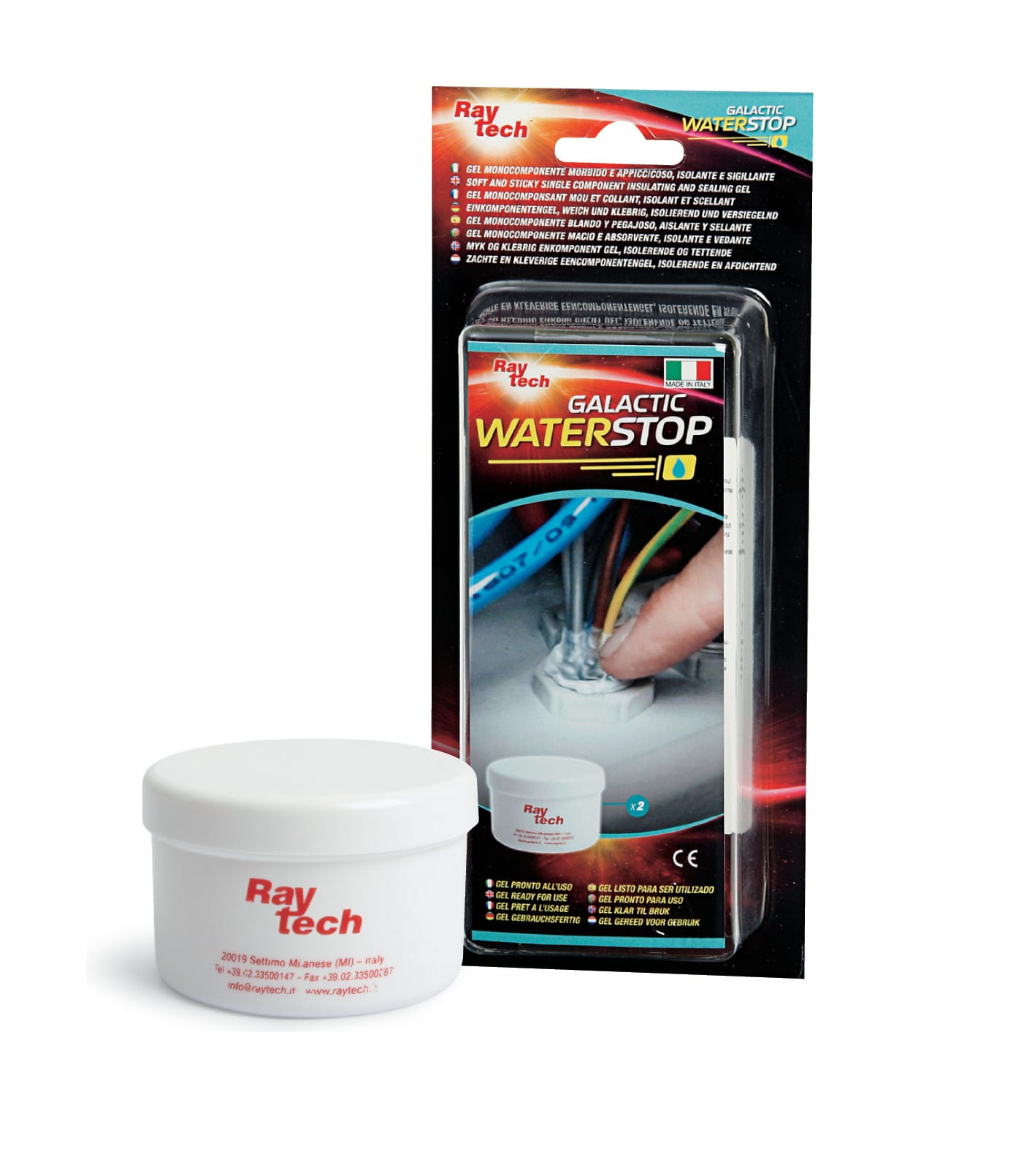 RAYTECH SRL - RYTGALAWATERSTOP GALACTIC WATER STOP GEL MONOCOMP (CF 2 P