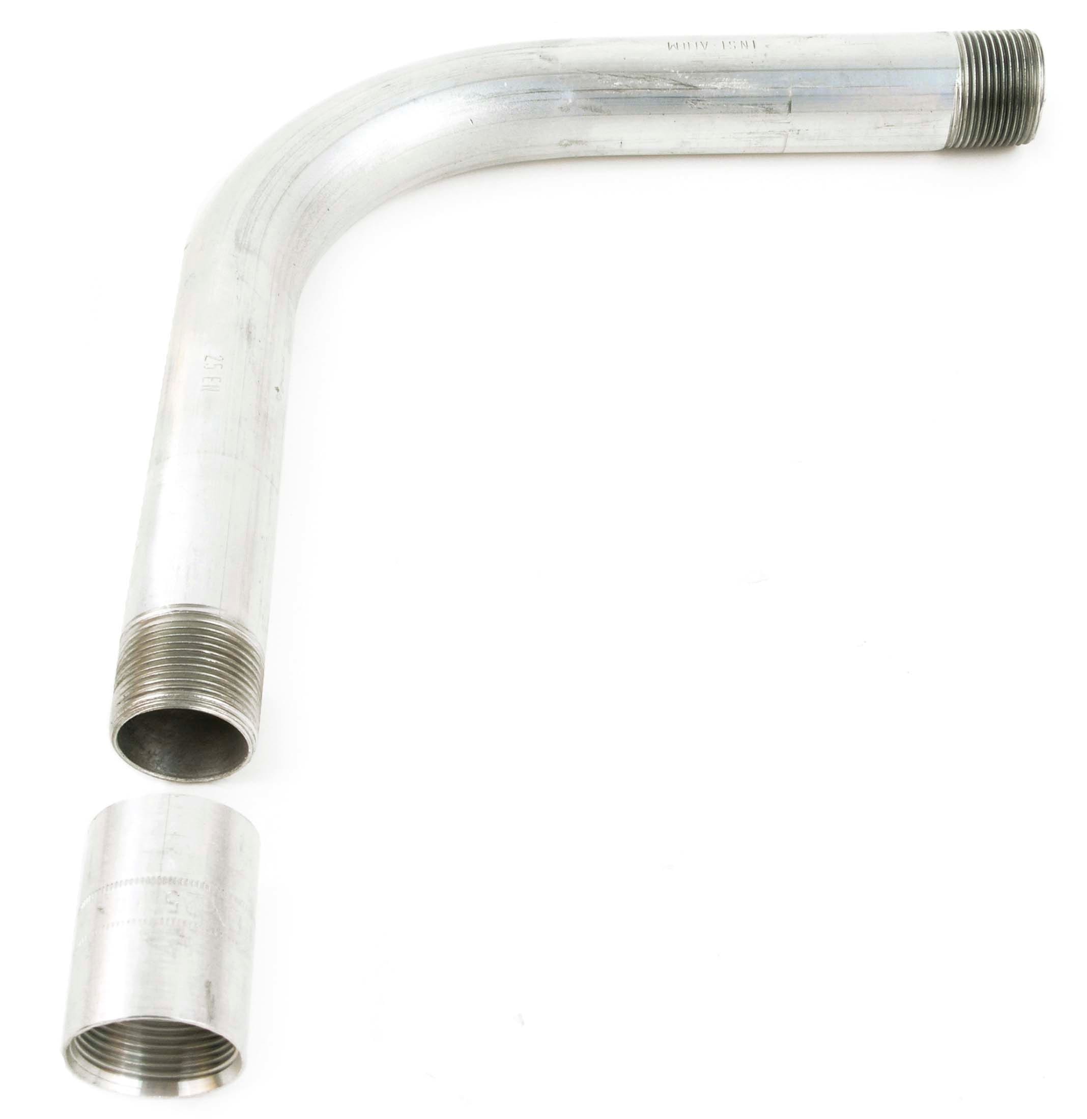 DIETZEL - DIE035172 Gewindebogen, 90A^, A 25 mm, inkl. Muff